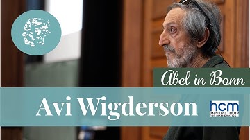 Abel in Bonn : Avi Wigderson: The value of errors in proofs