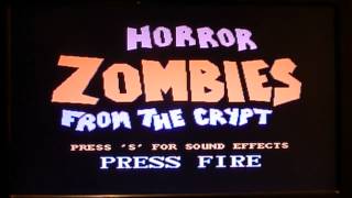 Horror Zombies from the crypt Amiga
