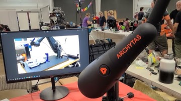 Dexter the Archytas Robot at the OC Mini Makerfaire