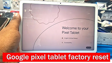 Google pixel tablet factory reset Rmove password & Patten Lock✅