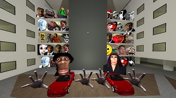 POV HI MY NAME IS AUUGHH ROSHALIA OBUNGA AND HAND NEXTBOTS GMOD #nextbots #gmod #rbdgaming1m