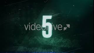 Glitch Countdown Download Footage