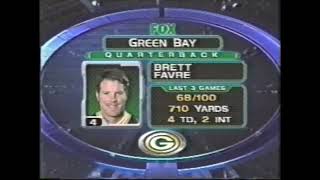 1999 00   W14   Carolina Panthers 33 @ Green Bay Packers 31