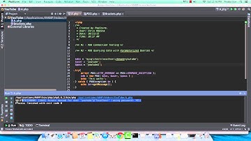 PHP PDO Testing and Querying