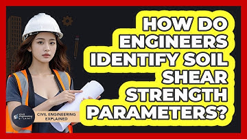 How Do Engineers Identify Soil Shear Strength Parameters?