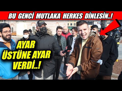 SİYASET BİLİMİ OKUYAN GENÇ RESMEN DERS VERDİ !!!