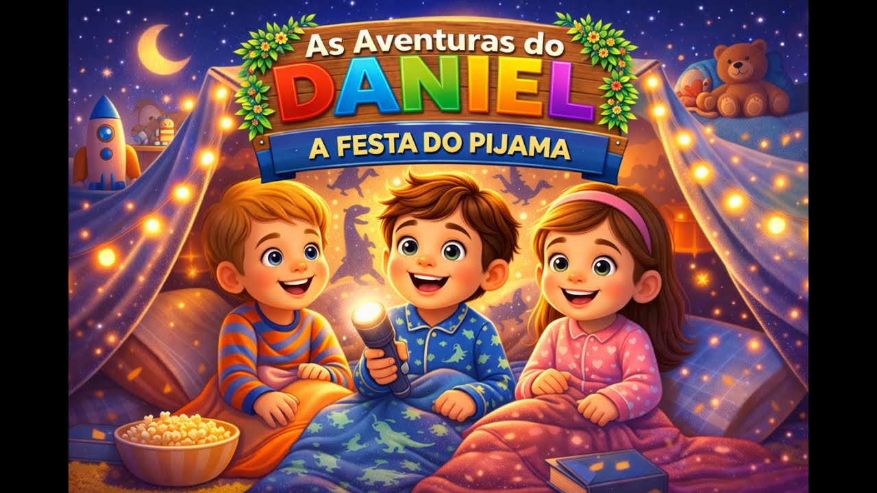 A FESTA DO PIJAMA - As Aventuras do Daniel