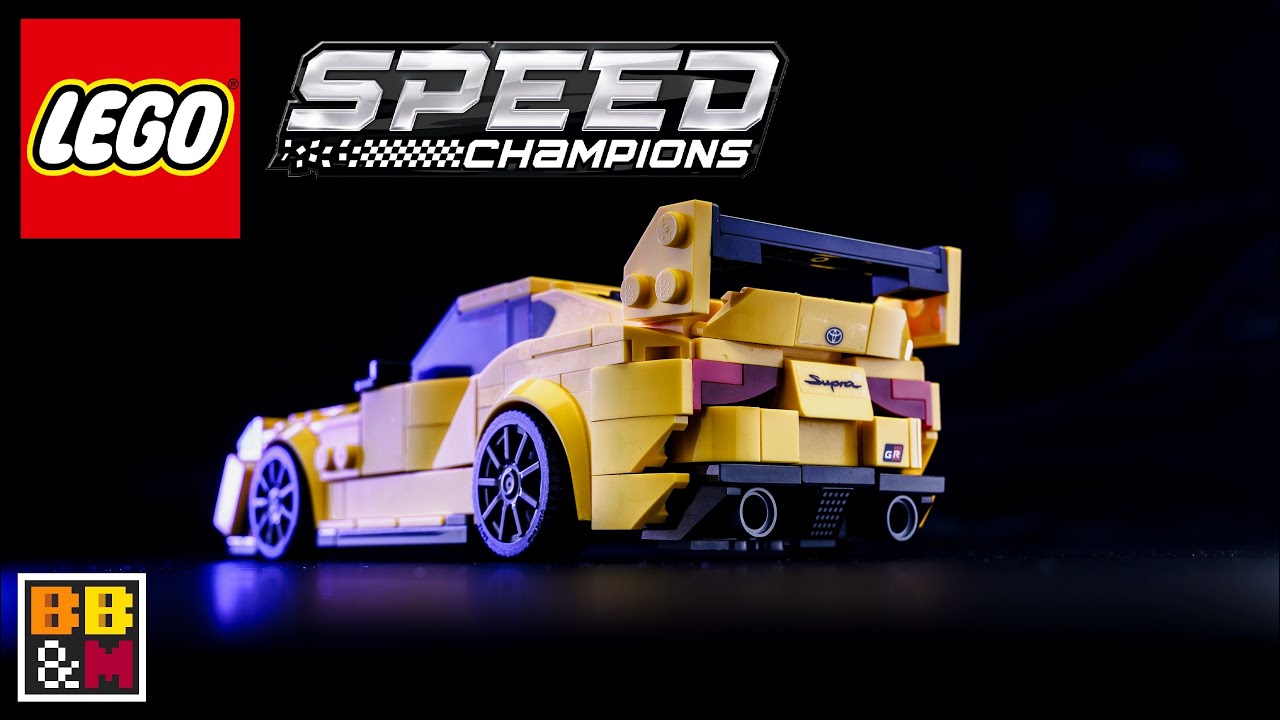 LEGO Speed Champions Toyota SUPRA 👉Upgrade 