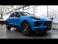 Porsche Macan | Полная оклейка кузова в Ara Blue Metallic Satin | Cтудия оклейки WrapTeam