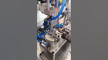 Servo multi-station automatic drilling, chamfering and tapping machine #machine #factory #cnc