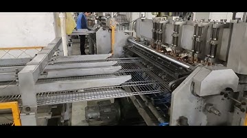 Wire Closet Organizers Shelving / Wire Closet Shelves automatic welding wire mesh production line