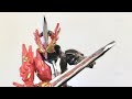 仮面ライダー　セイバー　装動　BOOK1 ブレイブドラゴン　完成です　コメントのご返事しました