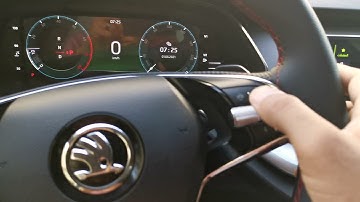 Octavia A8 Speed Limiter and Cruise Control