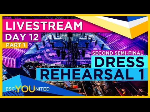 Eurovision 2021: Semi Final 2 - First Dress Rehearsal Live Stream (From Press Center)