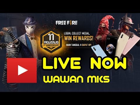 🔴 CARI HANDPHONE BARENG WAWAN MKS!!  - HAPPY ANNIVERSARY FREE FIRE