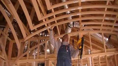 How to Frame a Groin Vault Ceiling