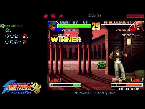 KOF 98 Clark Combo