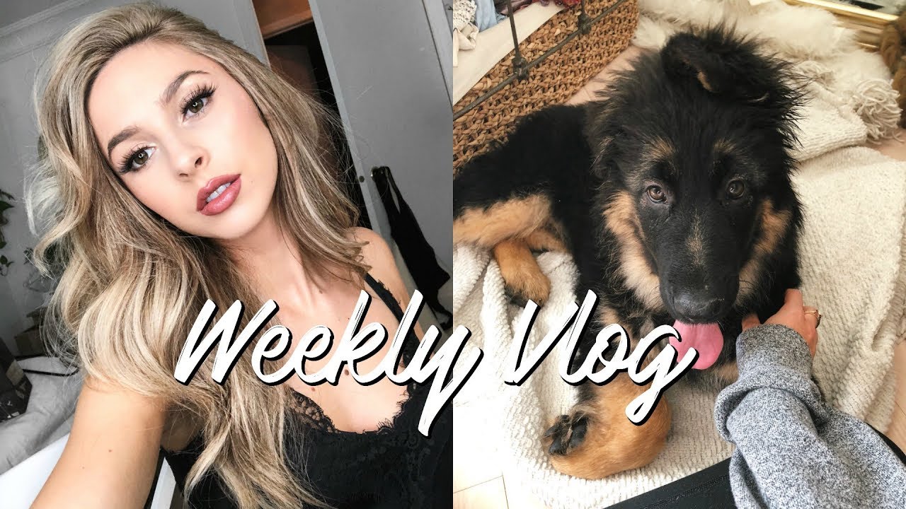 VLOG WEEK 3 | NEW HAIR & A NEW PUPPY???
