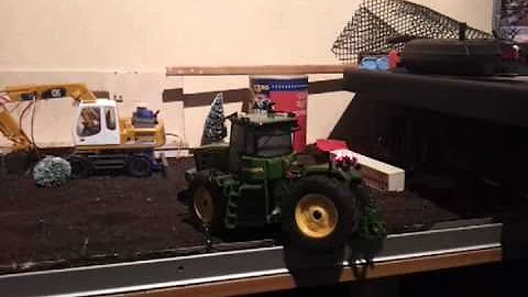 Siku control 1;32 john deere 9530 eigenbau allrad