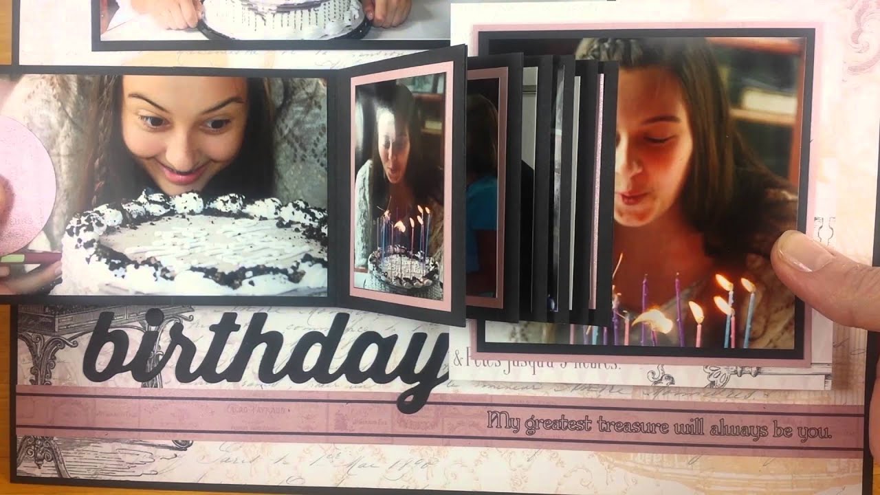 Waterfall Scrapbook Page YouTube waterfall-scrapbook-page-youtube