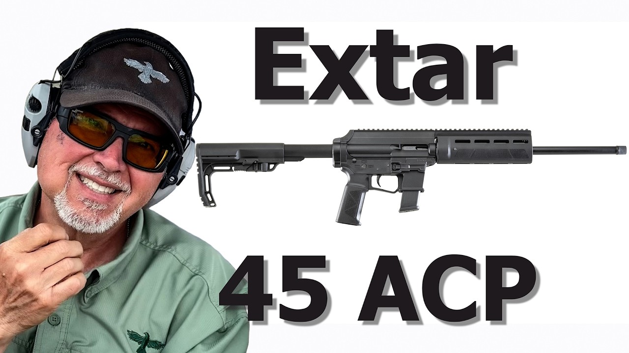Extar 45 Testing the Extar EP45 Carbine in .45 ACP - Ultimate PDW for Home ...