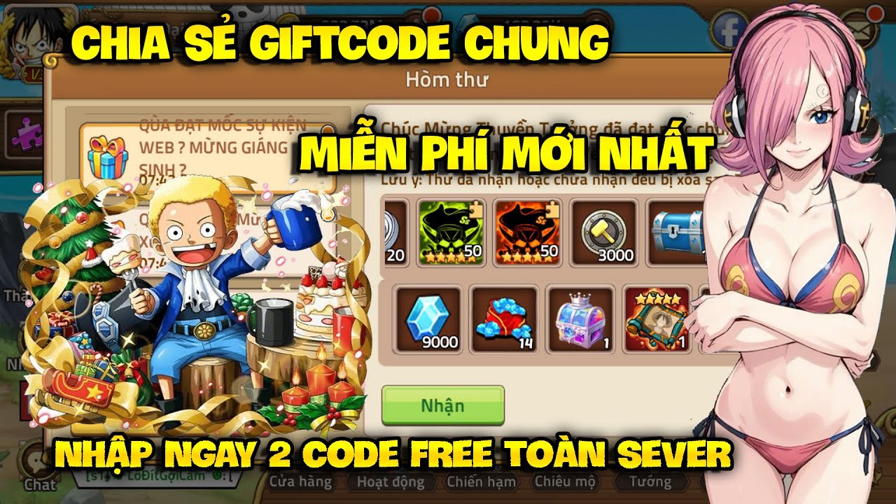 Cập Nhật Giftcode Chung Mới Nhất - 2 Giiftcode Miễn Phí Mới Nhất Toàn Sever