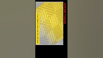 Ceramic Tiles #design #artcam #3d #ishadhiyacnc #design #ceramic #tiles #shorts