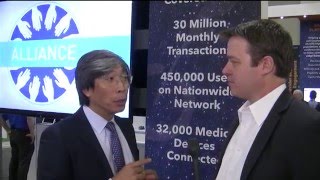 Dr. Patrick Soon Shiong CEO of Nanthealth with Leonard Kish at HIMSS 2016 on HealthIT TV Live Stream