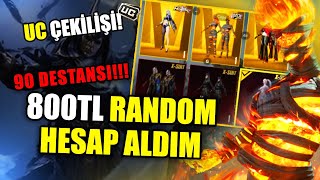 PUBG RANDOM HESAP 800 TL – 3 X-SUİT 3-NİHAİ 🔥