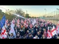 "Свободу Саакашвили" - тысячи людей на протестах в Тбилиси