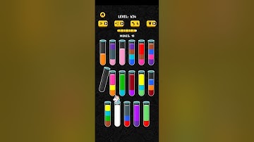 Map 634 Solution||Color Water Sort 3D!