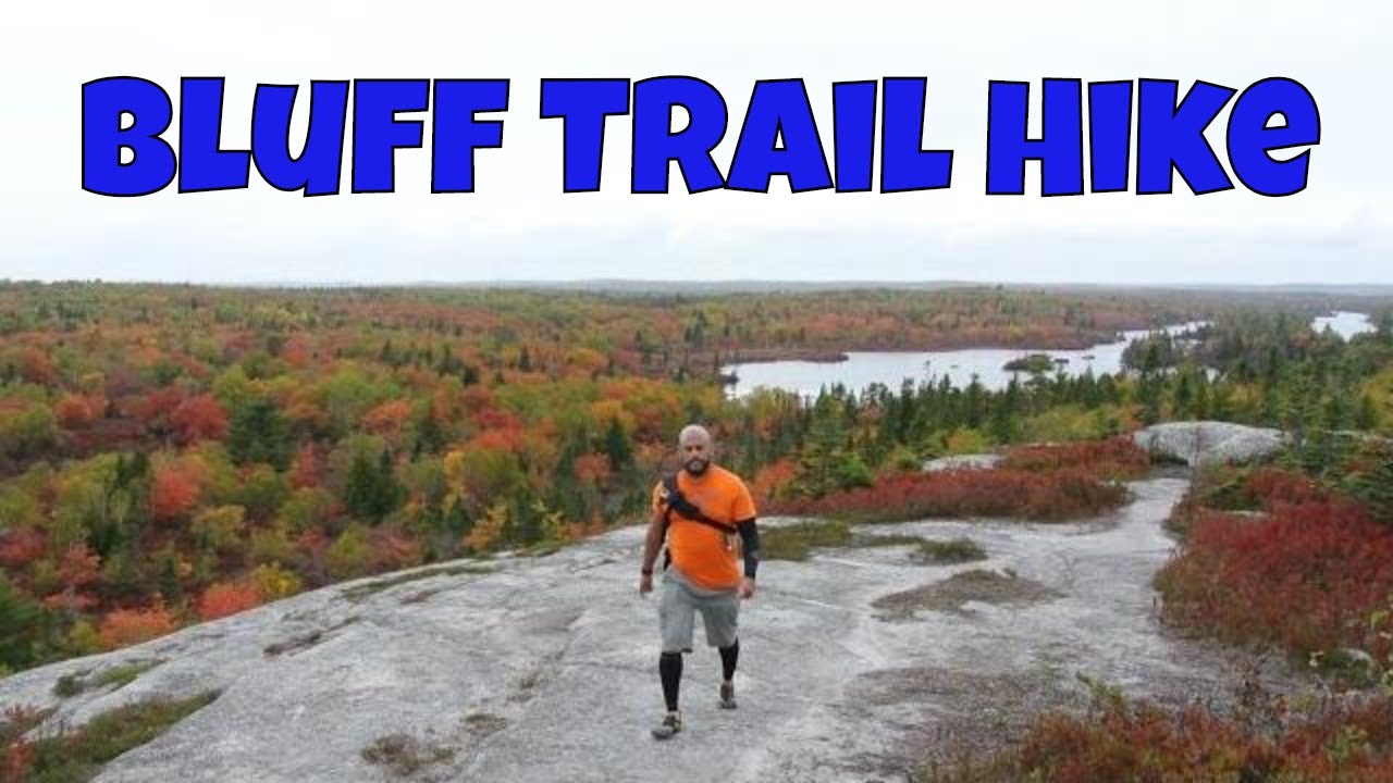 The Bluff Wilderness Hiking Trail (Hiking the Pot Lake Loop) YouTube