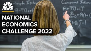 CNBC's Steve Liesman hosts National Economics Challenge quiz showdown -- 6/6/2022