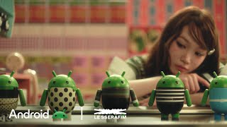 Download lagu Android & LE SSERAFIM | A new world blooming with a single touch | 30s