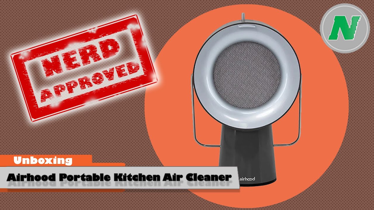 AirHood™  The World's First Portable Kitchen Air Cleaner 