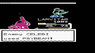 Pokemon Crystal Legacy Catching Celebi