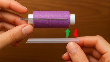 How to thread a needle easily in just 1 second for the elderly