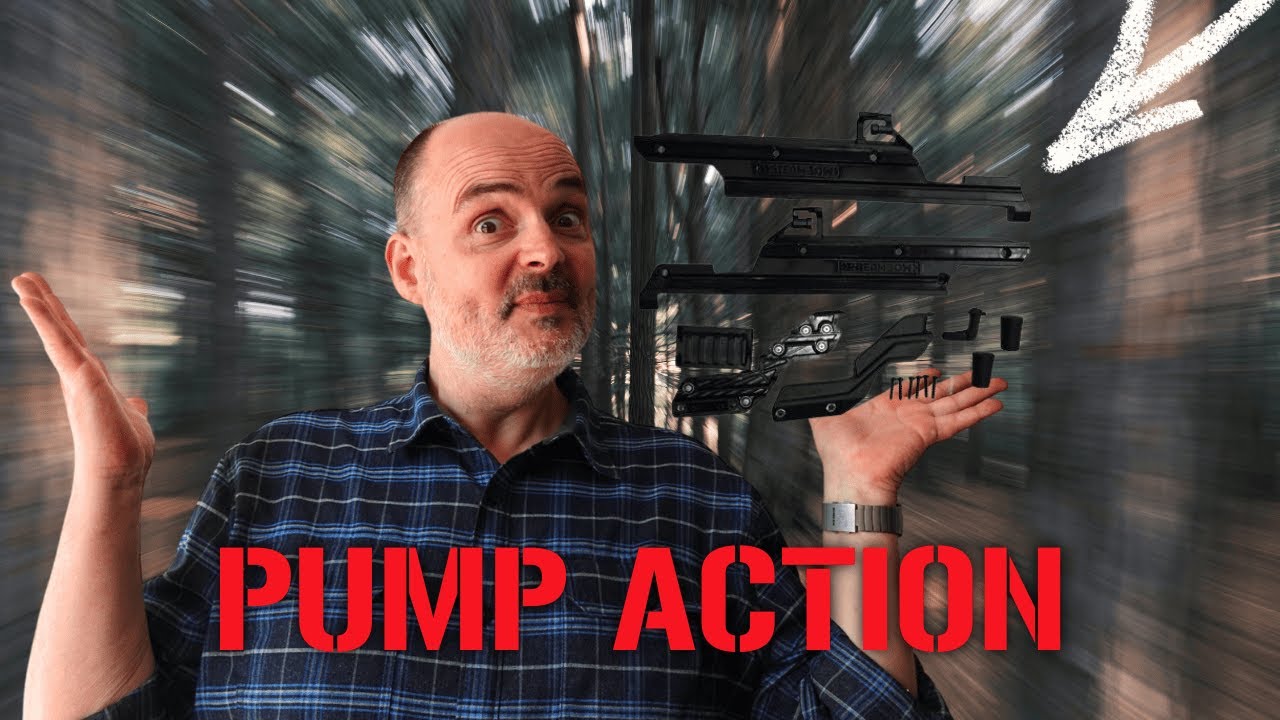 Pump Action System für Steambow Armbrust