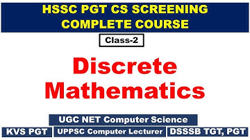 HSSC PGT Computer Science Screening | Class-2 | Discrete Mathematics | Counting theory | Permutation