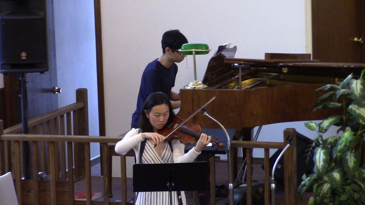 BKBC Choir: Violin solo 'My Tribute'