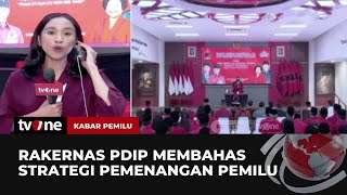Presiden Jokowi & Megawati Beri Pidato Politik di Rakernas PDIP | Kabar Pemilu tvOne