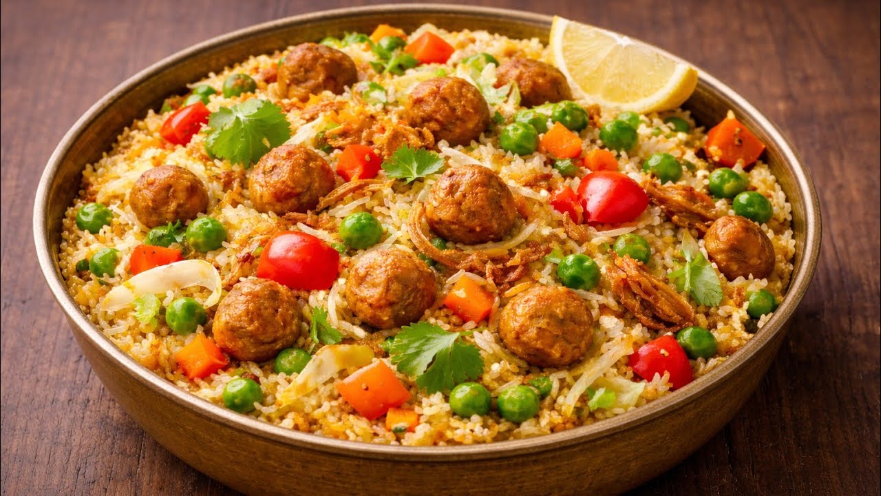 रेस्टोरेंट जैसी सोया बिरयानी बनाने का सबसे आसान तरीका | Soya Chunk Biryani#SoyaBiryani #VegBiryani