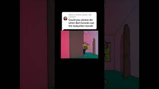 Bart Knocks Out The Babysitter Bandit