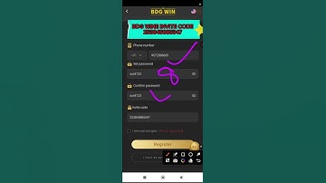 BDG WINE INVITE CODE💯 BDG WINE GAME ME NEW ACCOUNT KAISE BANIYE💸#bdgwin
