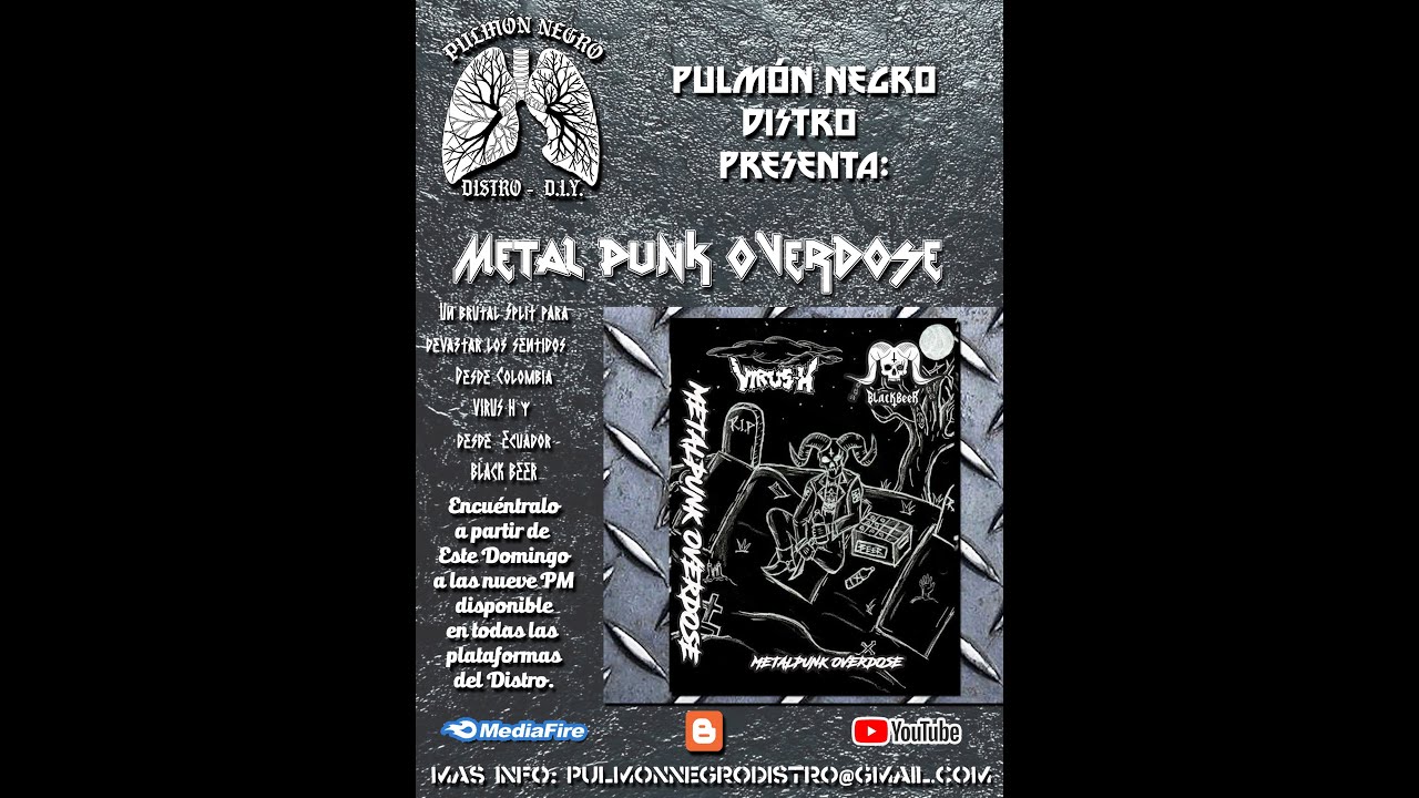 Metal Punk Overdose Split - Virus H - Black Beer (Álbum Completo)