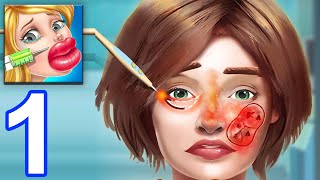 Plastic Surgery Hospital Doctor Games 2021 - Gameplay Walkthrough Part 1 (iOS, Android) screenshot 4