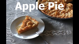 How to make Apple pie like a professional baker - طريقة عمل تارت التفاح ( أبل باي)