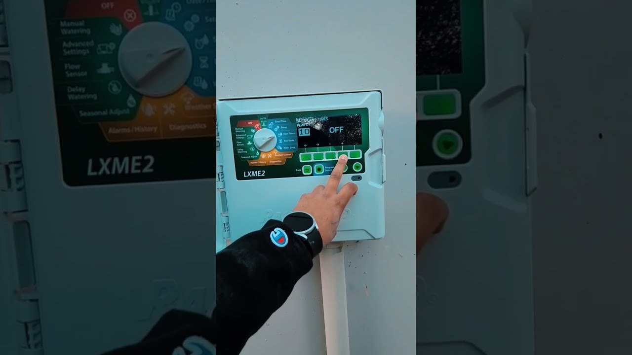 Adjusting A RainBird LXME2 Pro Controller