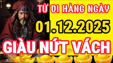 Tử vi ngày 01/12/2025 Giới Tiên Tri Tiết Lộ Bí Mật TRÚNG SỐ ĐỘC ĐẮC Giúp 3 Con Giáp Đổi Đời
