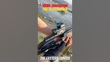 Red Dot 🔴 Sight on Shotgun! Lets Find Out #hunting #shorts